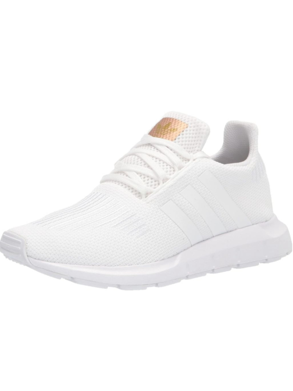 Women's Adidas Swift Run Sneakers White Gold Size 8